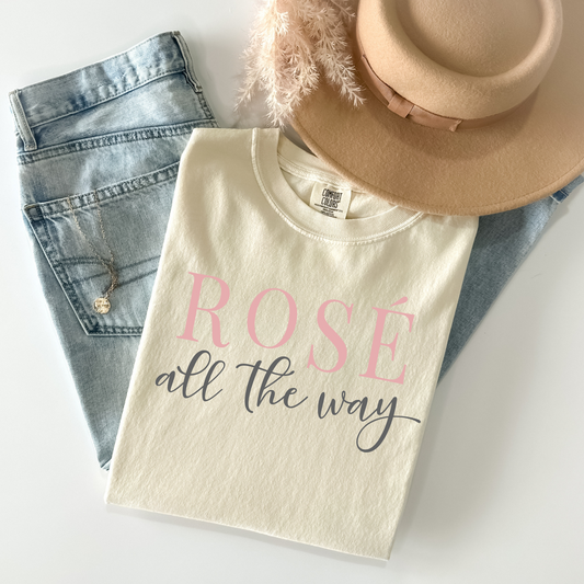 Rosé all the way