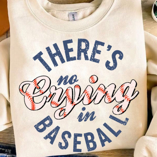 There’s No Crying in Baseball
