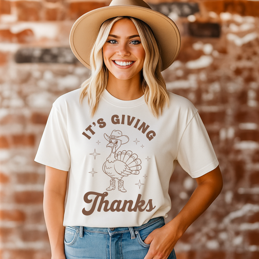 IT'S GIVING THANKS